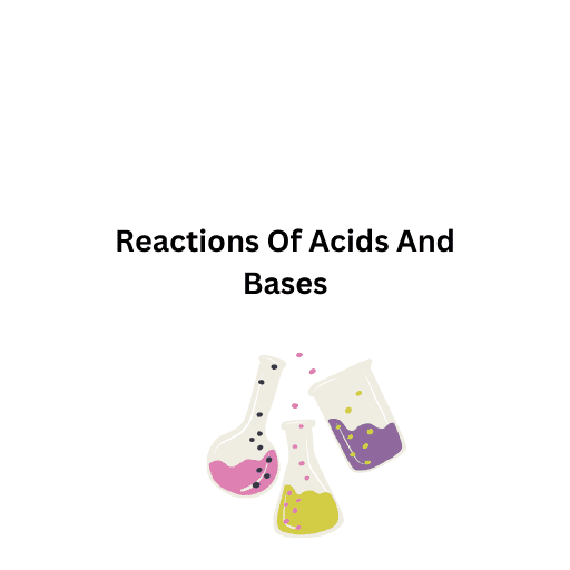 Reactions Of Acids And Bases